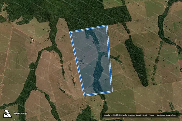 Imagem de satélite de FAZENDA TURQUETI - Parte 1 em Juína - MT
