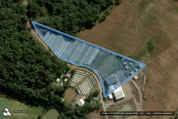 Imagem de satélite de Fazenda Forno Velho - Parcela 1 em Caxias do Sul - RS