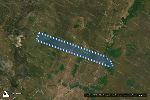 Imagem de satélite de FAZENDA  AW-RE em São Félix do Araguaia - MT