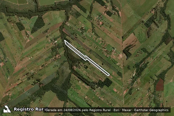 Imagem de satélite de Lote "A-Rem/2" - Lote nº  "A-Rem/2" em Umuarama - PR