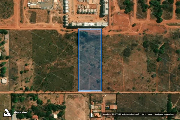 Imagem de satélite de FAZENDA SANTA MARIA / 001 em Brasília - DF