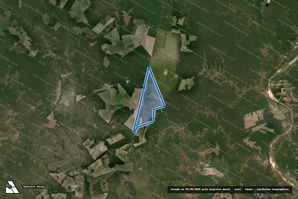 Imagem de satélite de Fazenda Artuso em Caxias - MA