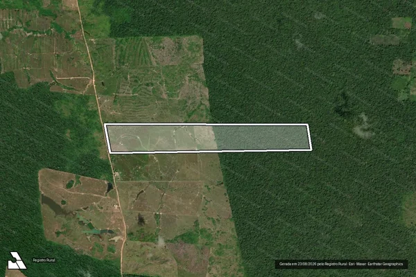 Imagem de satélite de FAZENDA CAMPO LIMPO (LOTE 294) / Parcela 1
