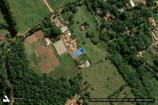 Imagem de satélite de SEM DENOMINAÇÃO - Parte 1 em Atibaia - SP