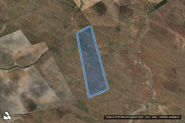 Imagem de satélite de CHAPADA DO BARRETO - Parte 1 em Jerumenha - PI