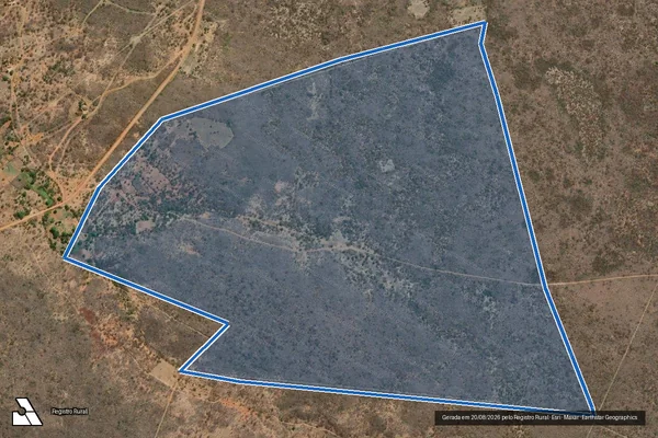 Imagem de satélite de GLEBA BAIXÃO ? DATA CURRAL DO CAMPO - PARTE 02 em Dom Inocêncio - PI