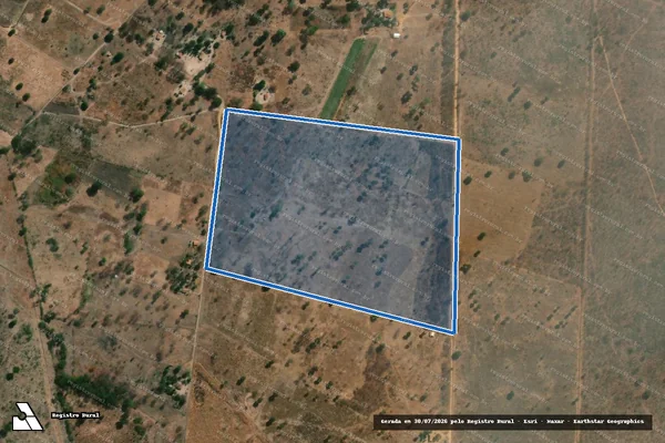 Imagem de satélite de Fazenda Sabões - Retiro - Parte 1 em Ubaí - MG