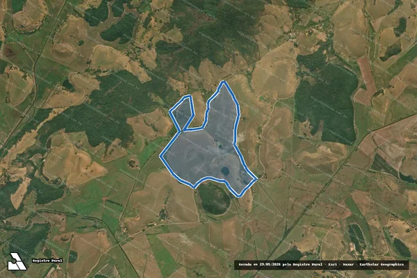 Imagem de satélite de FAZENDA DONA ZILCA - FAZENDA DONA ZILCA PARTE 1 em Anchieta - ES