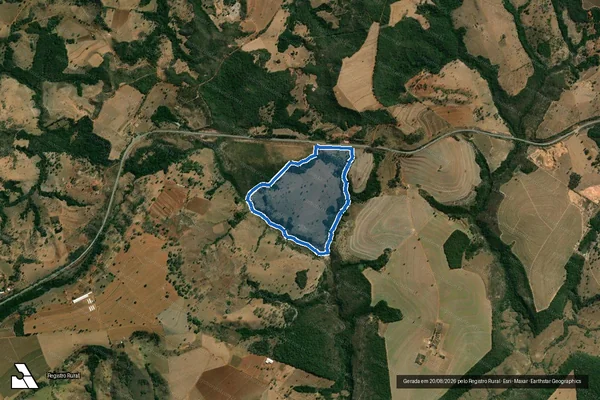 Imagem de satélite de Fazenda Confusão - Parte 1 em Patos de Minas - MG