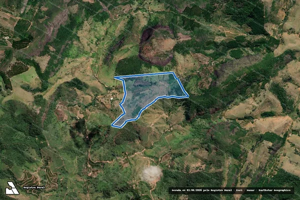 Imagem de satélite de FAZENDA BOA VISTA - Parte 1 em Conselheiro Pena - MG