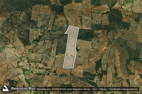 Imagem de satélite de SITIO BOM JESUS - Parcela 1 em São José de Piranhas - PB