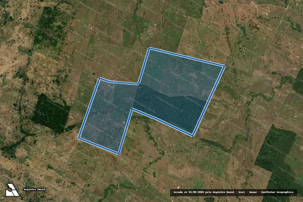 Imagem de satélite de FAZENDA VITÓRIA - Parte 2 em Rio Maria - PA