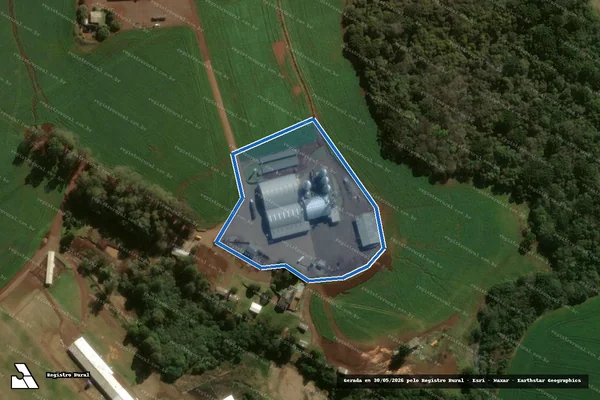 Imagem de satélite de MAT 12379 - Lote 04 em Abelardo Luz - SC