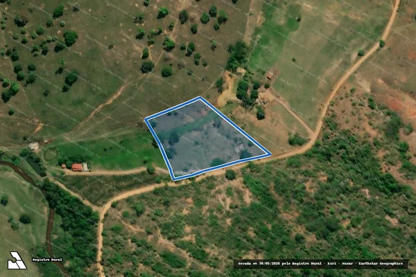 Imagem de satélite de FAZENDA RIO CAPIM - GLEBA 01 em Aimorés - MG