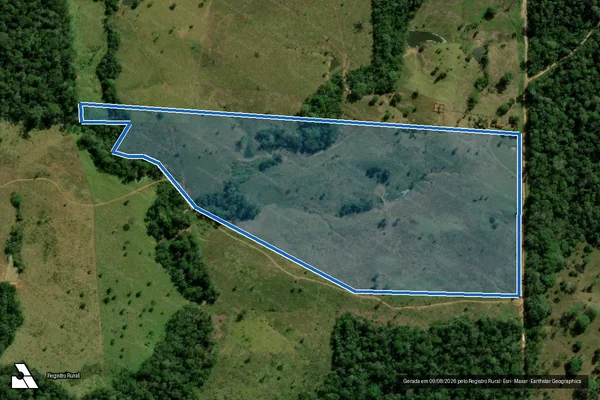 Imagem de satélite de Fazenda Campestre ? Lote 56/B da GB 02, Setor Rio Branco IV  - Fazenda Campestre ? Lote 56/B da GB 02, Setor Rio Branco IV em Alta Floresta D'Oeste - RO