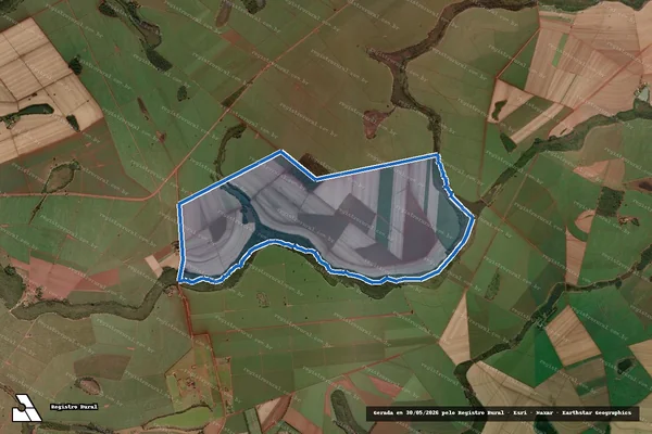 Imagem de satélite de FAZENDA SUCURI em Orlândia - SP