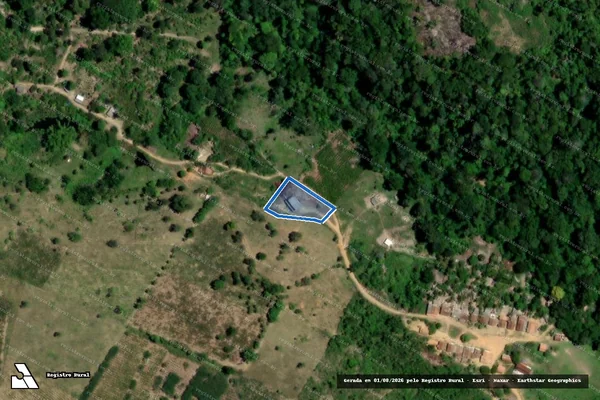 Imagem de satélite de FAZENDA REUNIDAS SANTA RITA - AREA COMUNITÁRIA I em Itamaraju - BA