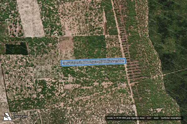 Imagem de satélite de Fazenda Solidão  - Parte 48 em Bela Cruz - CE