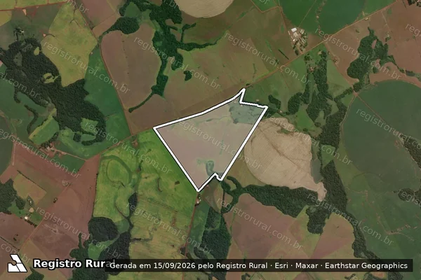 Imagem de satélite de GRANJA BOA ESPERANÇA SEGUNDA - Parcela 1 em São Luiz Gonzaga - RS