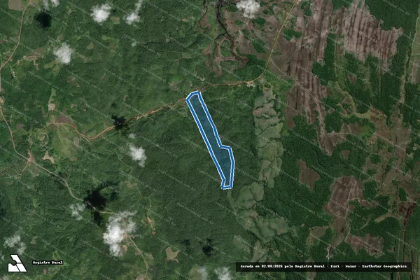 Imagem de satélite de FAZENDA NOVO TEMPO - Parcela 1 em Maraú - BA