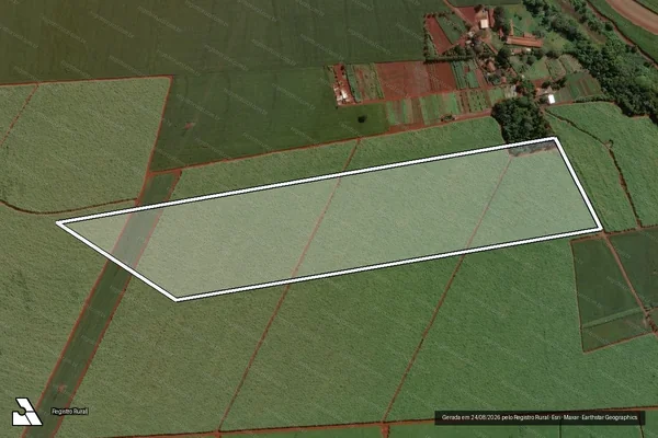 Imagem de satélite de Sitio São José - PARTE 01 em Cândido Mota - SP