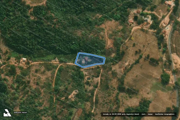 Imagem de satélite de São José do Jacuri / Parte 01