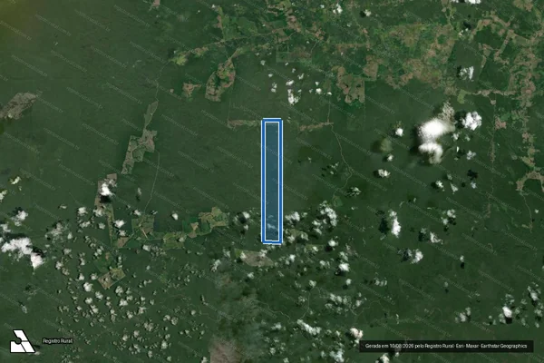 Imagem de satélite de FAZENDA RECANTO DOS IRMÃOS / PARTE 1