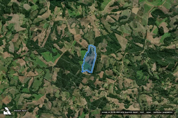 Imagem de satélite de SITIO CORREA - PARTE 1 em Camaquã - RS