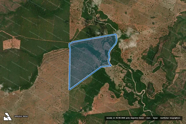 Imagem de satélite de Fazenda Molequinho - PARTE 1 em Poxoréu - MT