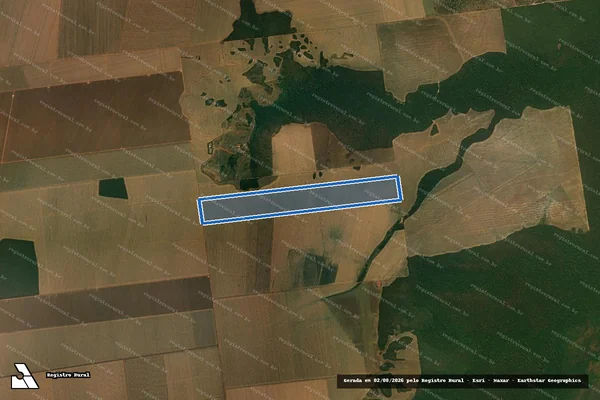 Imagem de satélite de Fazenda Sadia IV - MAT. 38863 em Diamantino - MT