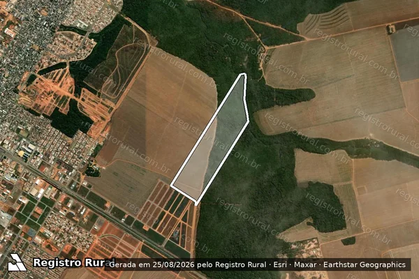 Imagem de satélite de FAZENDA VIGOLO em Sorriso - MT