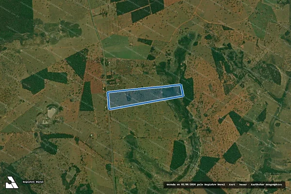 Imagem de satélite de CHÁCARA NSA. SRA. APARECIDA - PARTE 1 em Guia Lopes da Laguna - MS