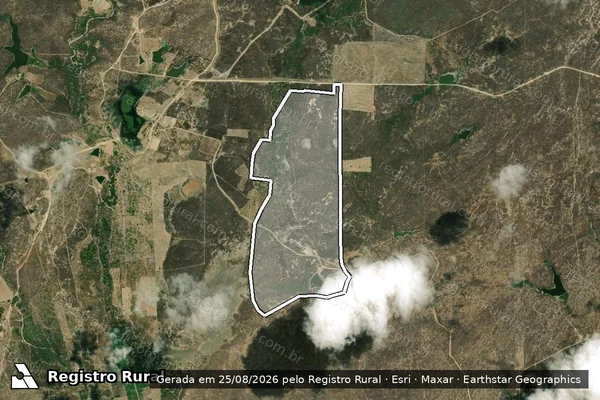 Imagem de satélite de FAZENDA NOVA - FAZENDA NOVA em Morada Nova - CE