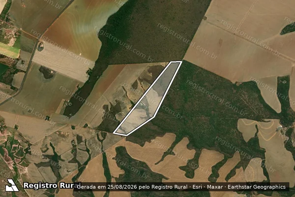 Imagem de satélite de Lote 328 PA Jaraguá - Lote 328 em Água Boa - MT