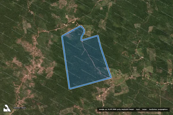 Imagem de satélite de FAZENDA CANTINHO - Parte 1 em Codó - MA