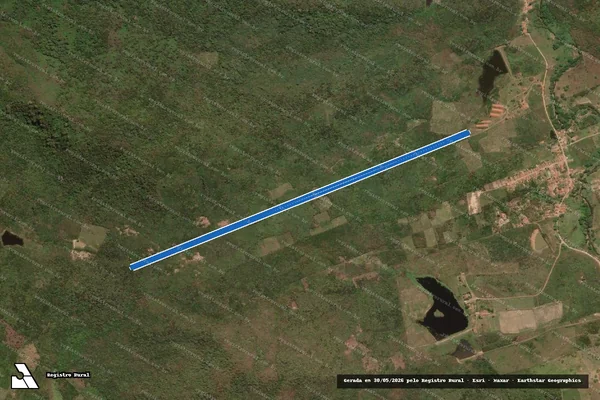 Imagem de satélite de FAZENDA RANCHO ALEGRE - LOTE 16B - LOTE 16B em Aracoiaba - CE