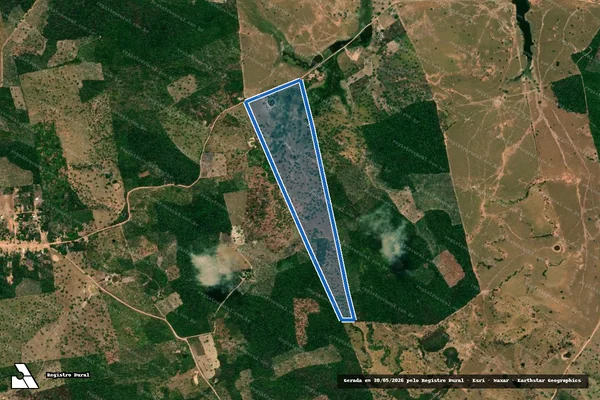 Imagem de satélite de FAZENDA IMPOEIRA ? LOTE 486 - Parcela 1 em Buritirana - MA