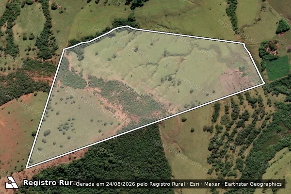 Imagem de satélite de FAZENDA SÃO LOURENÇO - Gleba 04 em Ituiutaba - MG