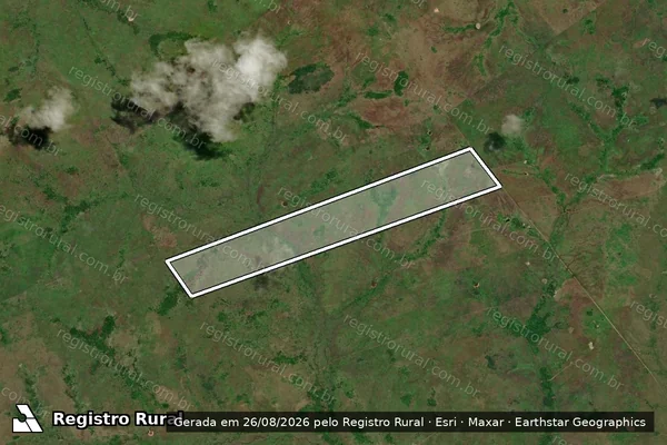 Imagem de satélite de Fazenda Pau Darkinho - Parte 1 em Junco do Maranhão - MA