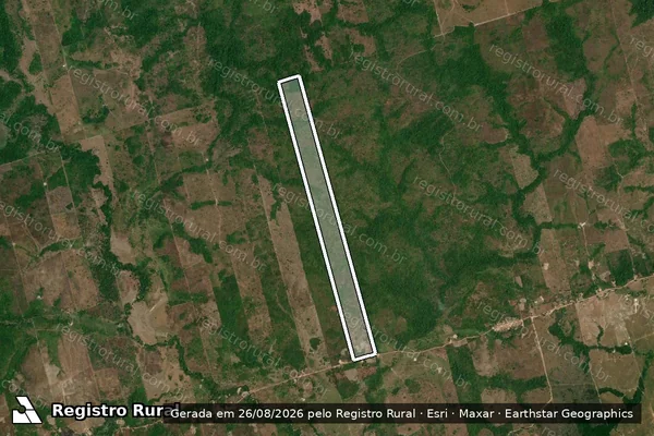 Imagem de satélite de FAZENDA G.S - P.A. ALTO TURI I