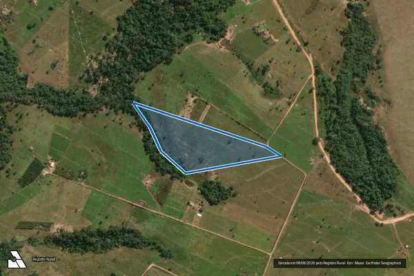 Imagem de satélite de Lote 01, Gleba Lote 114-U, Setor Colorado, Gleba Guaporé, P.F. Corumbiara em Colorado do Oeste - RO