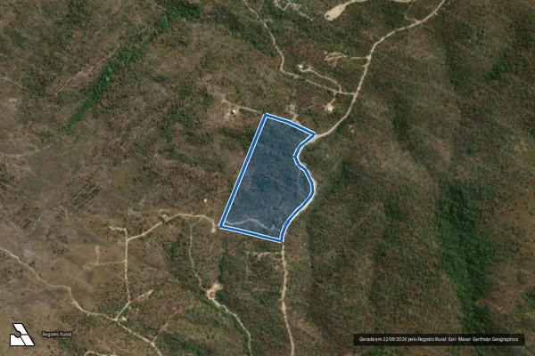 Imagem de satélite de FAZENDA RAIZAMA DEN. MORADA DO SOL - Parte 3 em Alto Paraíso de Goiás - GO