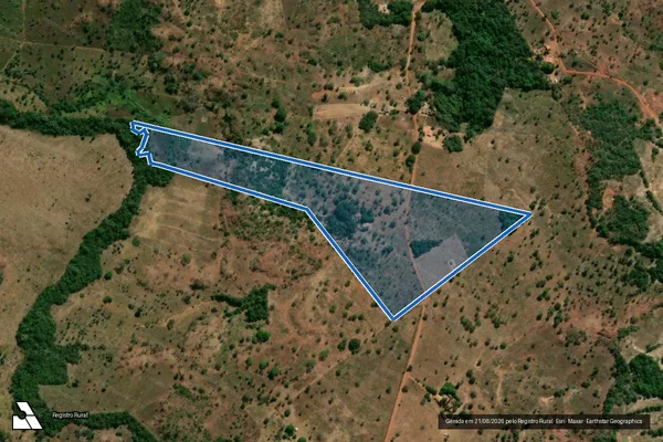 Imagem de satélite de FAZENDA RECANTO - PARCELA 08 em Formosa da Serra Negra - MA