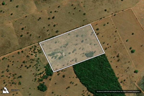 Imagem de satélite de ESTÂNCIA SÃO FRANCISCO - Parcela 1 em Campo Grande - MS