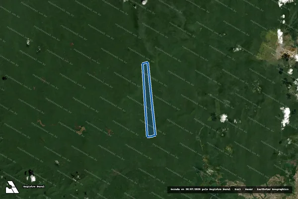 Imagem de satélite de FAZENDA 3 RIOS / PARTE 1