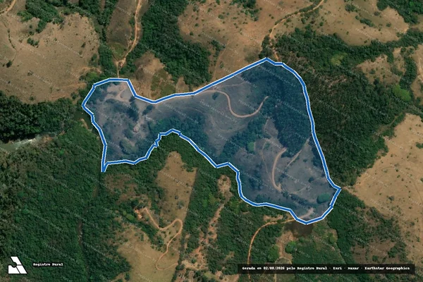 Imagem de satélite de SITIO PEIXEIROS - PARCELA 03 em Lavras - MG