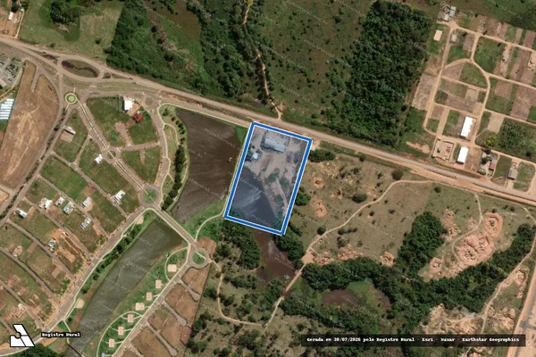 Imagem de satélite de SÍTIO SÃO PAULO II - LOTE 141/3-A - SÍTIO SÃO PAULO II - LOTE RURAL N° 141/3-A em Alta Floresta - MT