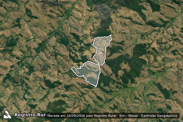 Imagem de satélite de Fazenda Jaqueira - Fazenda Jaqueira ? Gleba A em São José do Barreiro - SP