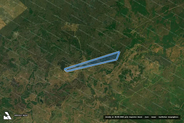 Imagem de satélite de Fazenda Barreirinho ou Riozinho - Parte 1 em Barão de Melgaço - MT