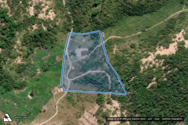 Imagem de satélite de FAZENDA MORRO REDONDO - Parte 4 em Jequitinhonha - MG